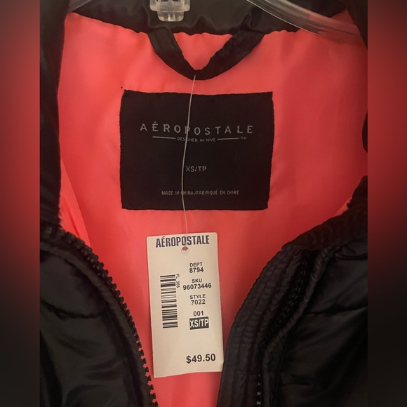 Aeropostale Puffer Vest - Picture 2 of 3
